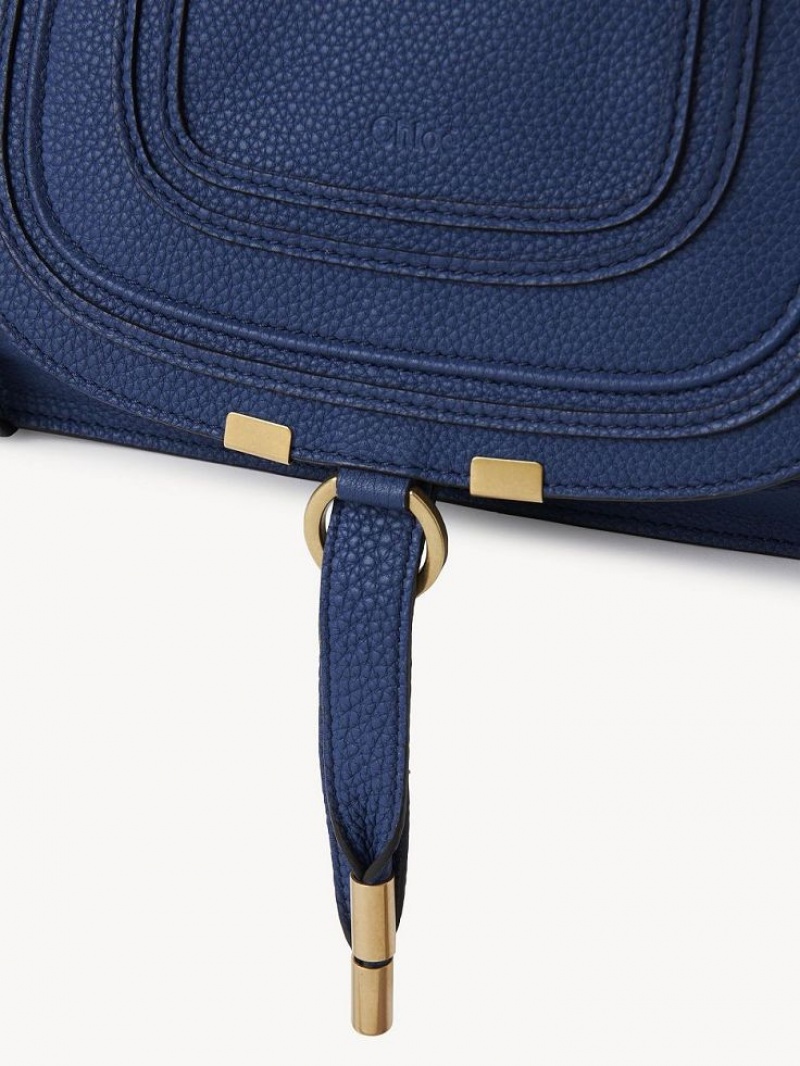 Torba Crossbody Chloe Marcie Small Double Carry Jasny Niebieskie | CHE-SR13546