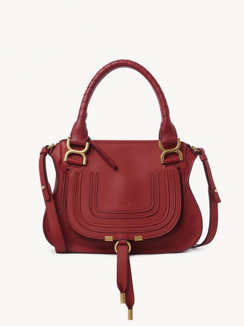 Torba Crossbody Chloe Marcie Small Double Carry Różowe | CHE-SR13584