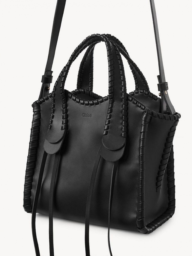 Torba Crossbody Chloe Small Mony Czarne | CHE-SR13603