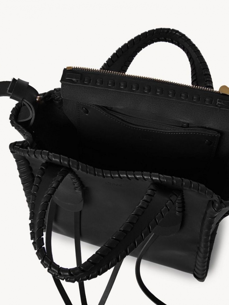Torba Crossbody Chloe Small Mony Czarne | CHE-SR13603