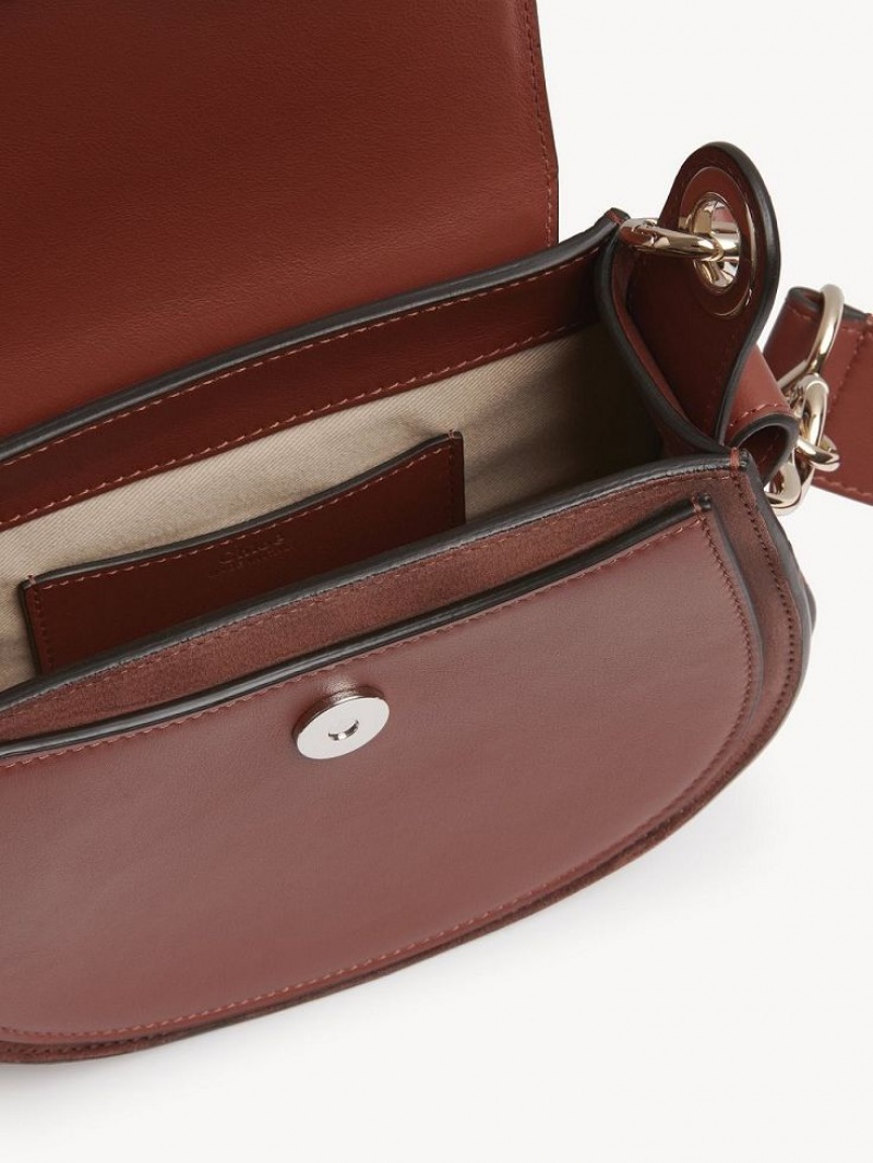 Torba Crossbody Chloe Small Tess Brązowe | CHE-SR13522
