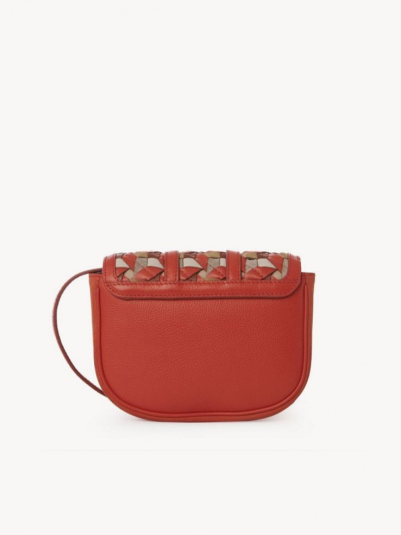 Torby Przez Ramię Chloe Hana Mini Pomarańczowe | CHE-SR14690