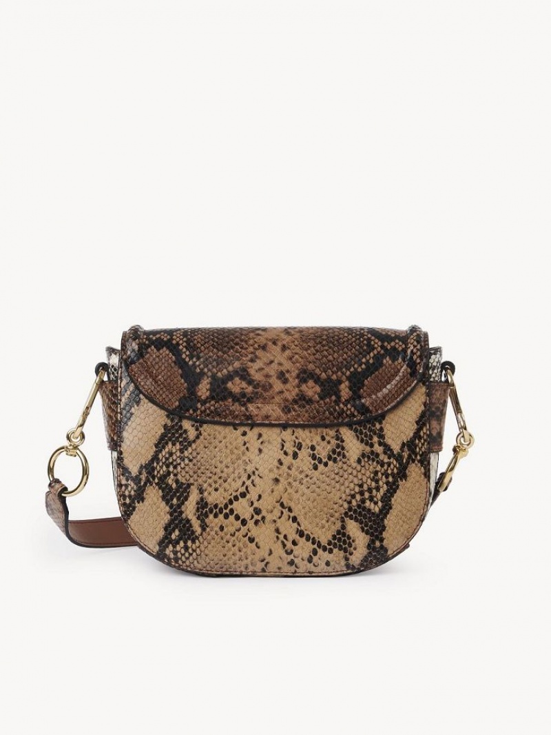 Torby Przez Ramię Chloe Mara Brązowe | CHE-SR14597