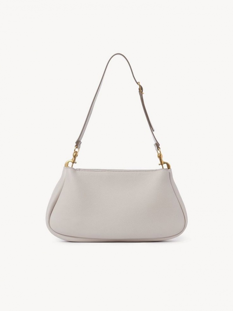 Torby Przez Ramię Chloe Marcie Clutch Szare | CHE-SR13452