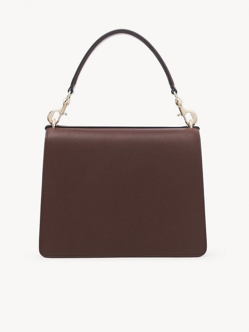 Torby Przez Ramię Chloe Penelope Medium Top Handle Czekolada | CHE-SR13443