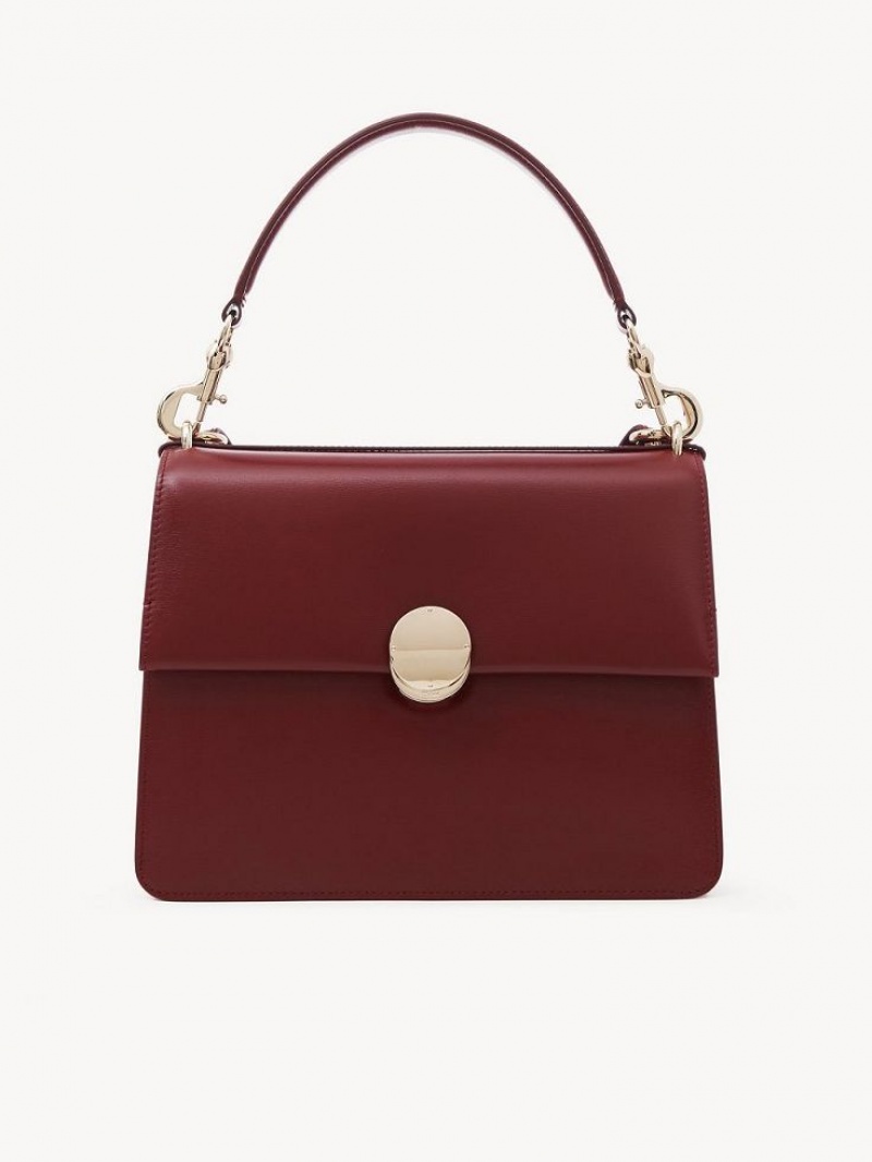 Torby Przez Ramię Chloe Penelope Medium Top Handle Jasny Czerwone | CHE-SR13447