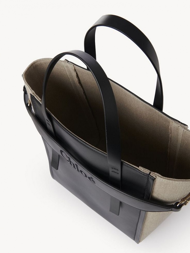 Torby Przez Ramię Chloe Sense Medium Czarne | CHE-SR13423