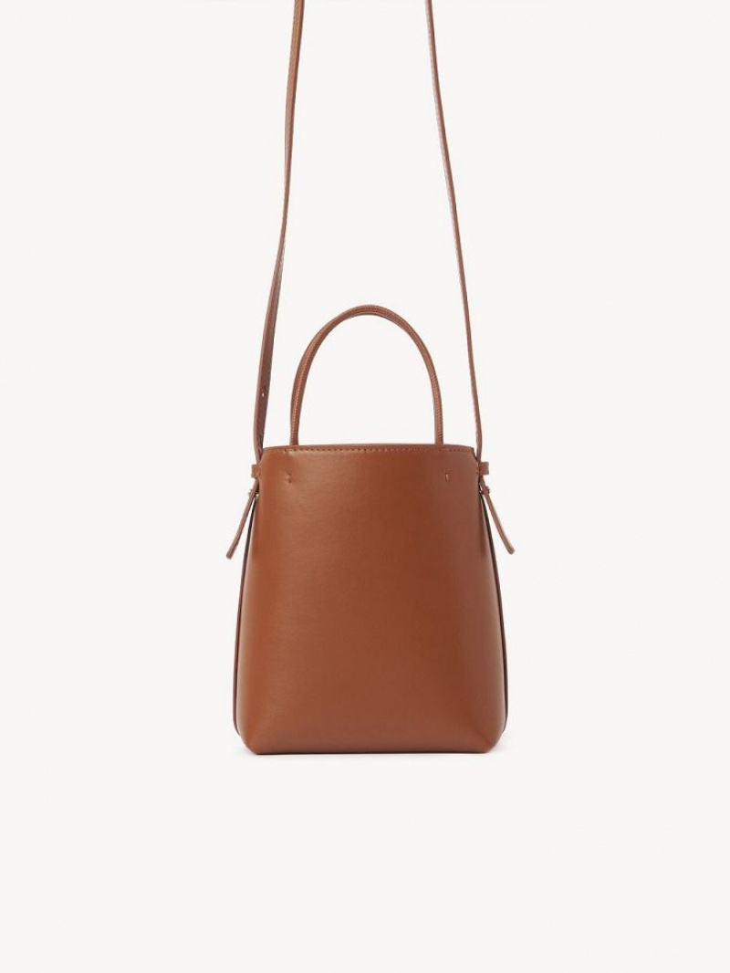 Torby Przez Ramię Chloe Sense Micro Brązowe | CHE-SR13406