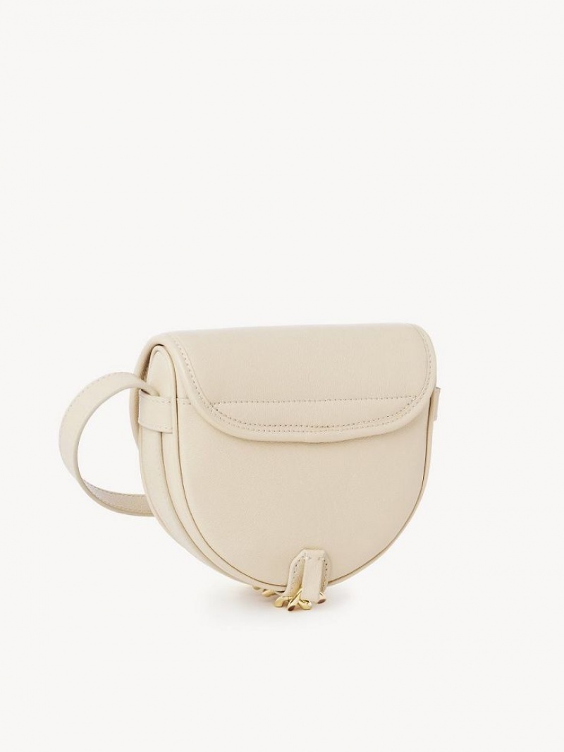 Torby Przez Ramię Chloe Small Mara Saddle Beżowe | CHE-SR14628