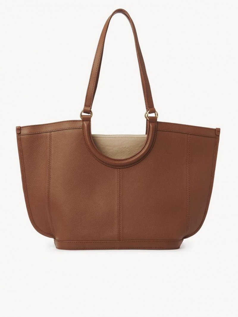 Torby Tote Chloe Mara Brązowe | CHE-SR14704