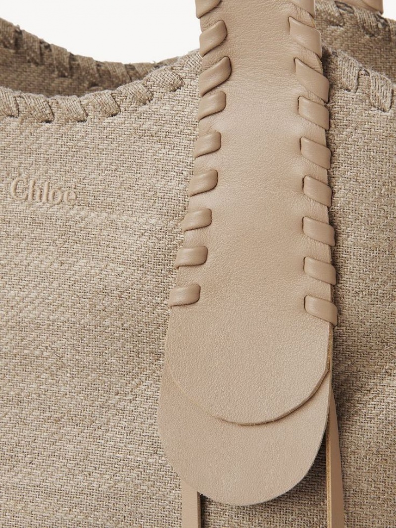 Torby Tote Chloe Medium Mony Brązowe | CHE-SR13401