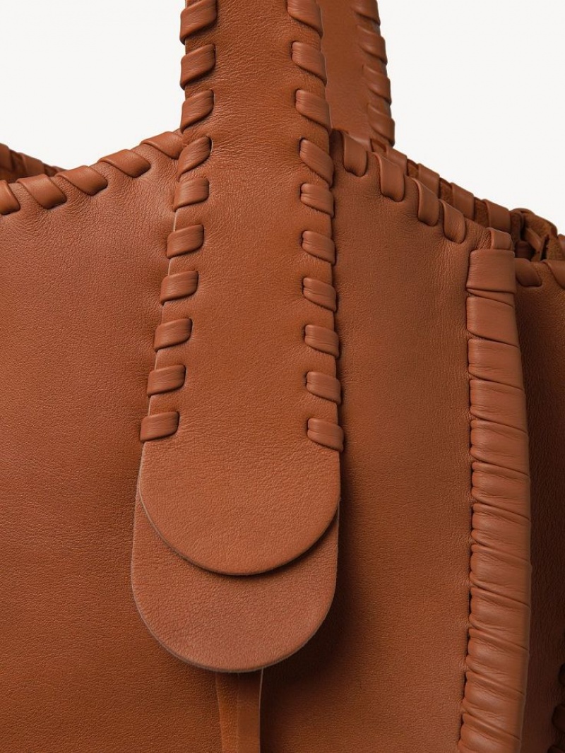 Torby Tote Chloe Medium Mony Pomarańczowe | CHE-SR13308