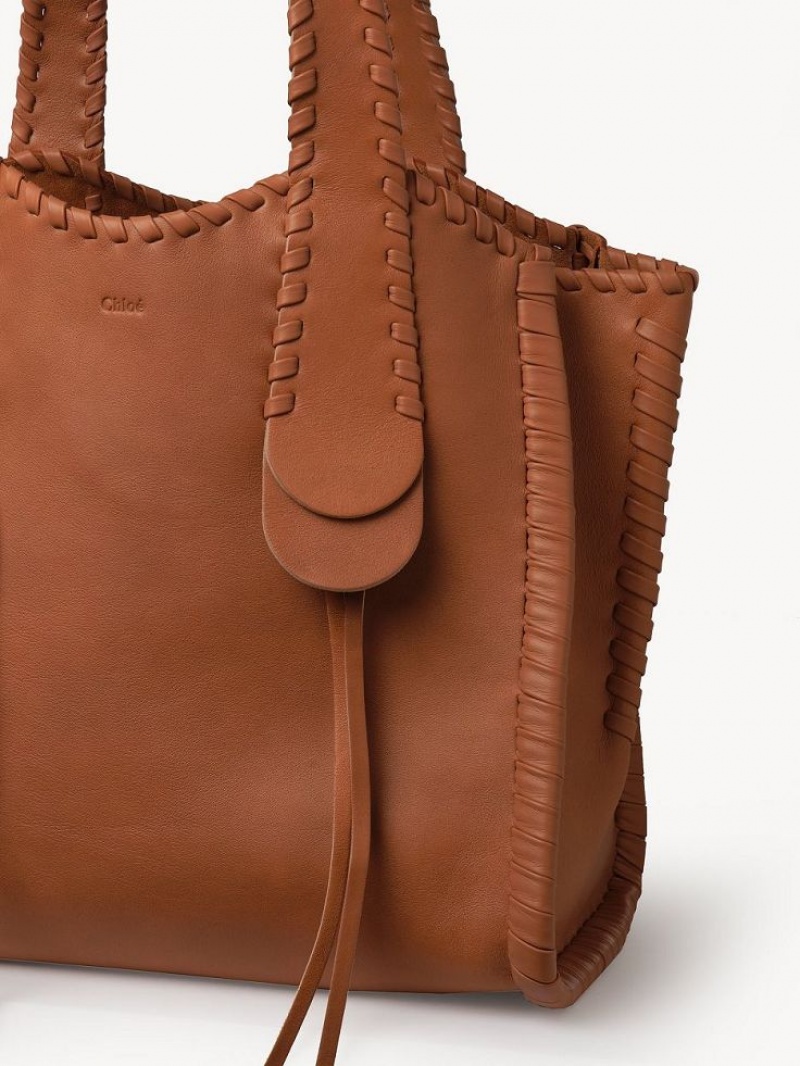 Torby Tote Chloe Medium Mony Pomarańczowe | CHE-SR13308