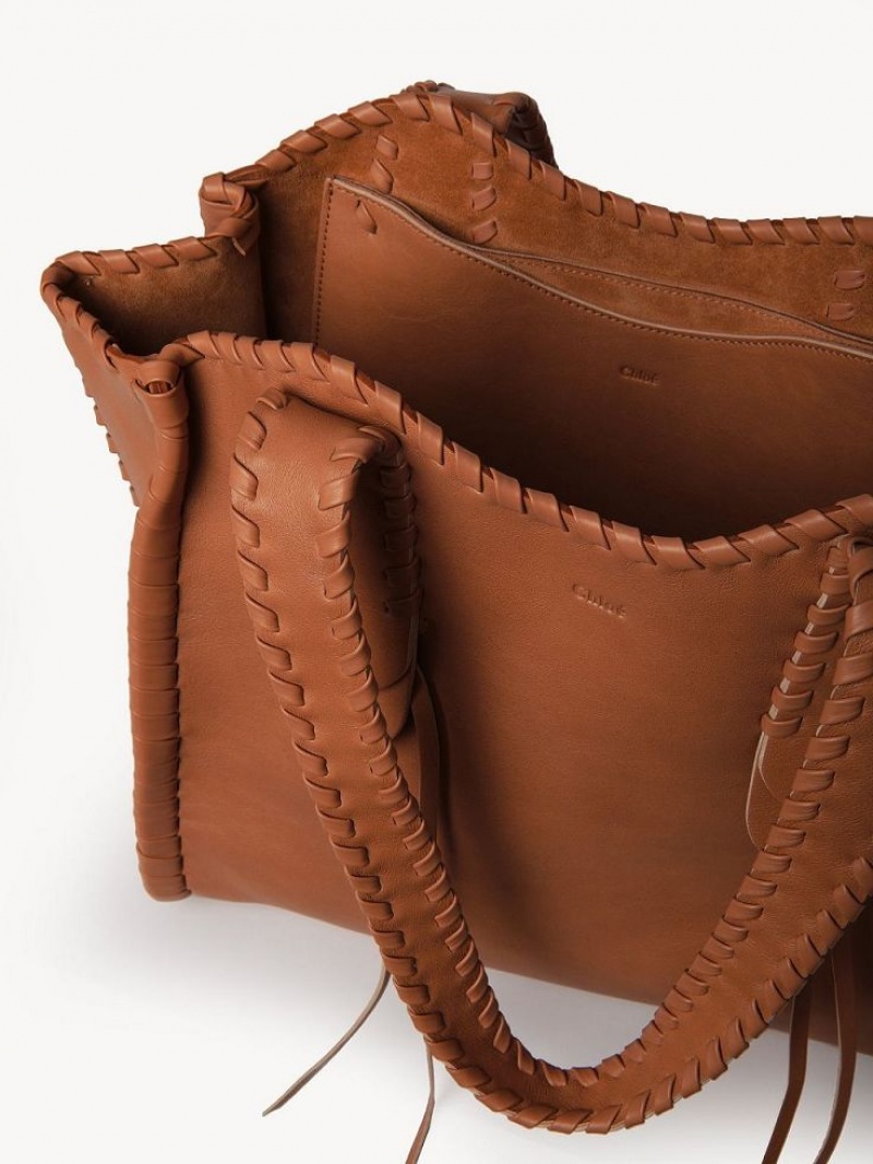 Torby Tote Chloe Medium Mony Pomarańczowe | CHE-SR13308