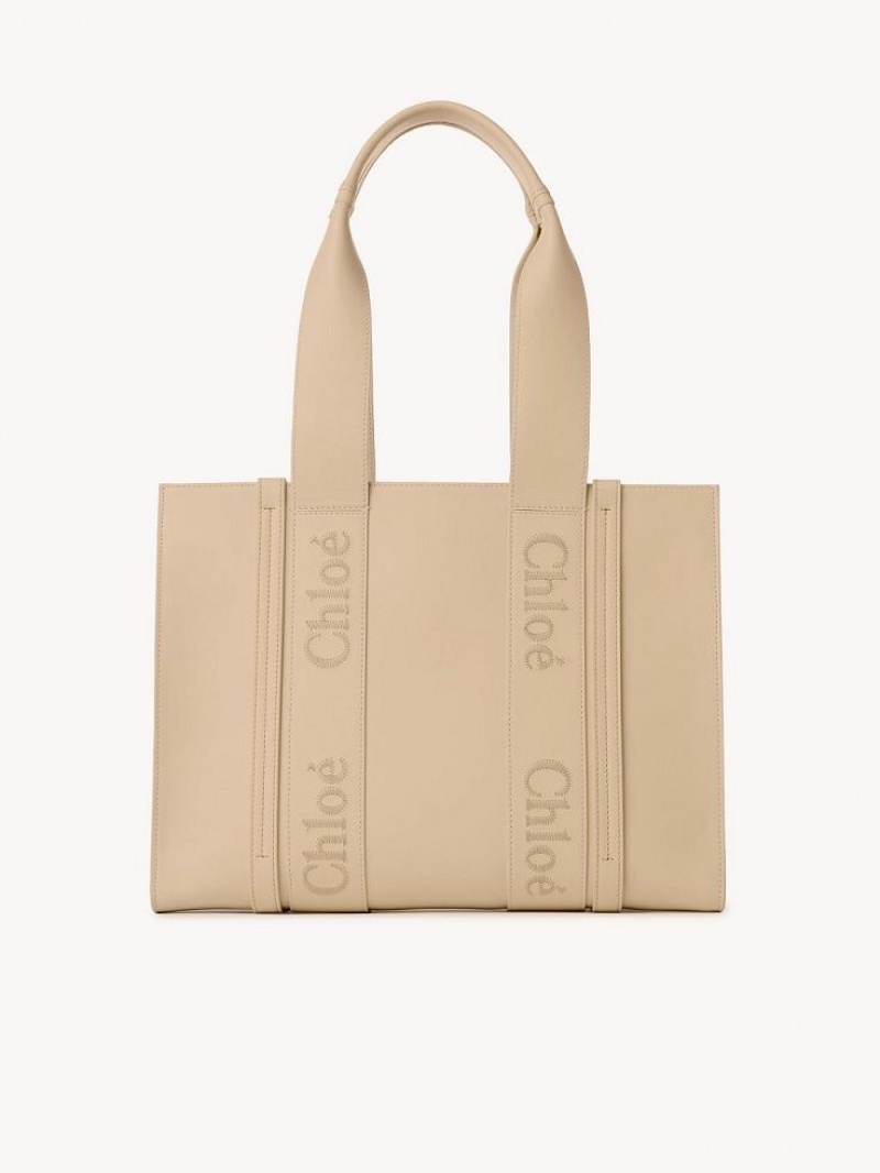 Torby Tote Chloe Medium Woody Różowe | CHE-SR13355