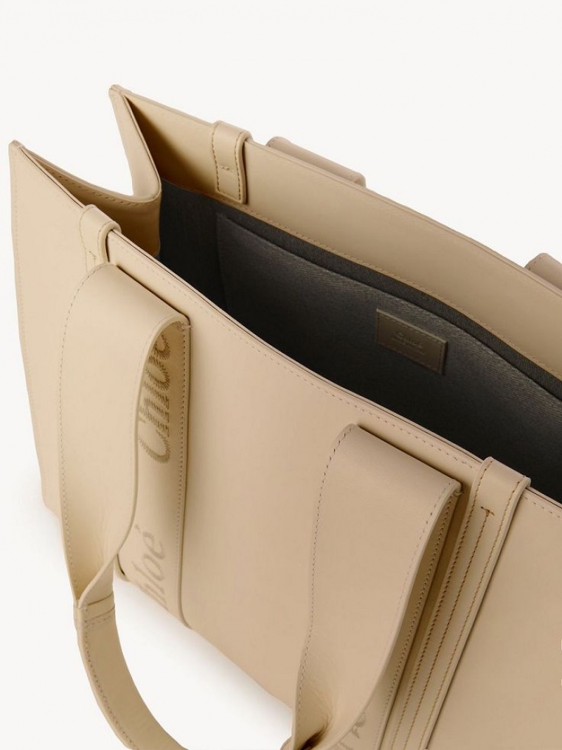 Torby Tote Chloe Medium Woody Różowe | CHE-SR13355