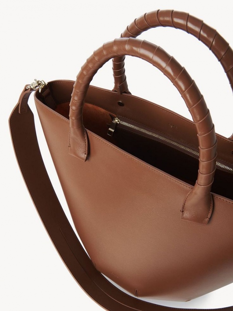 Torby Tote Chloe Sabia Hamper Brązowe | CHE-SR13370
