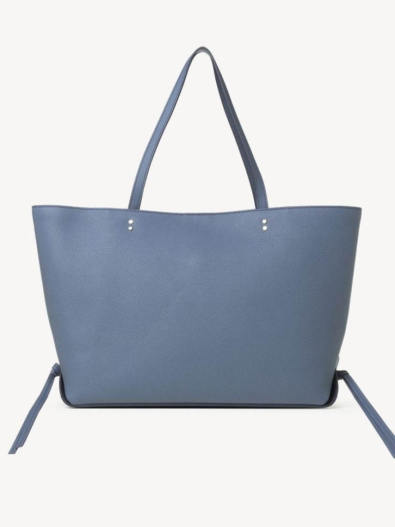 Torby Tote Chloe Sense Medium East-west Jasny Niebieskie | CHE-SR13329