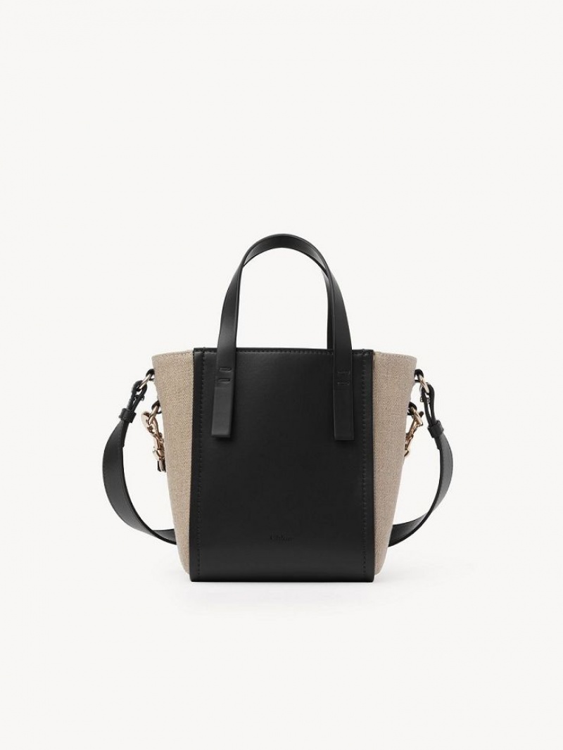 Torby Tote Chloe Sense Small Czarne | CHE-SR13286