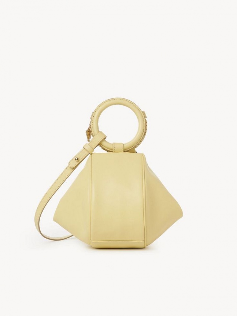 Torebki Małe Chloe Hana Wristlet Żółte | CHE-SR14773