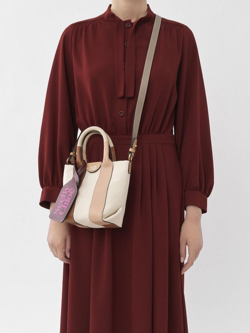 Torebki Małe Chloe Laetizia Tote Brązowe | CHE-SR14767