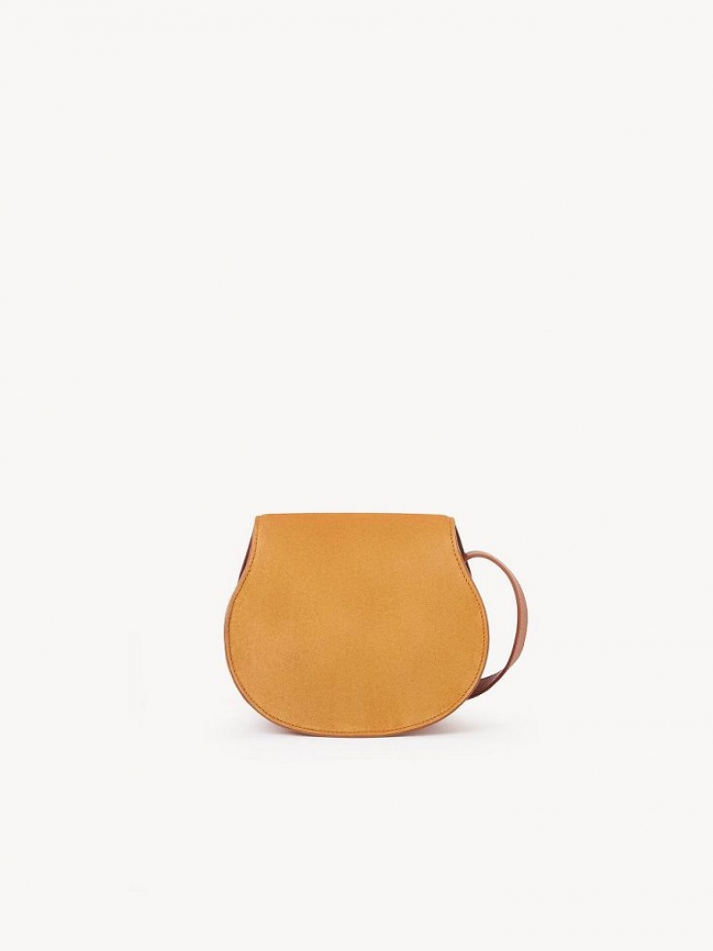 Torebki Małe Chloe Marcie Small Saddle Pomarańczowe | CHE-SR13668