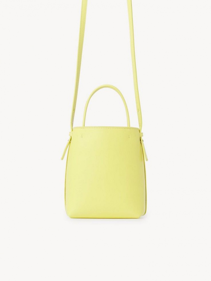Torebki Małe Chloe Sense Tote Żółte | CHE-SR13672