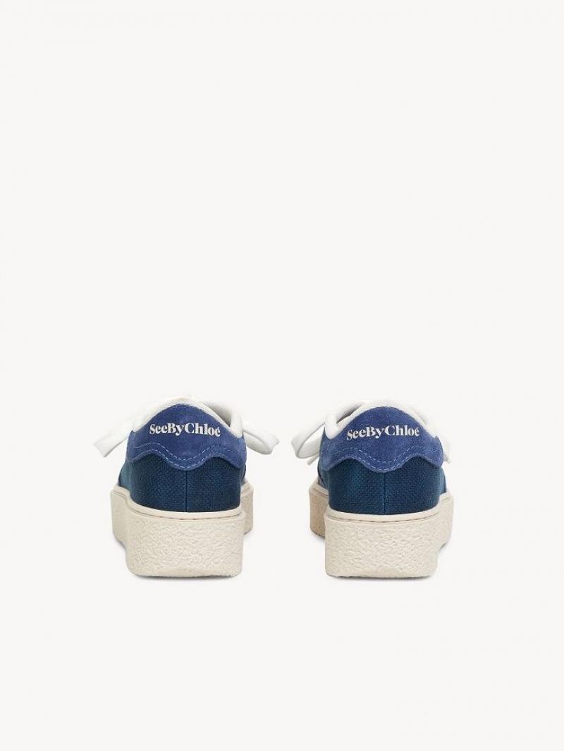 Trampki Chloe Hella Jasny Niebieskie | CHE-SR14851